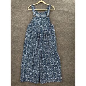 Iwollence Womens Ditsy Floral Wide Leg Flowy Overalls Jumpsuit Size S Boho NWT